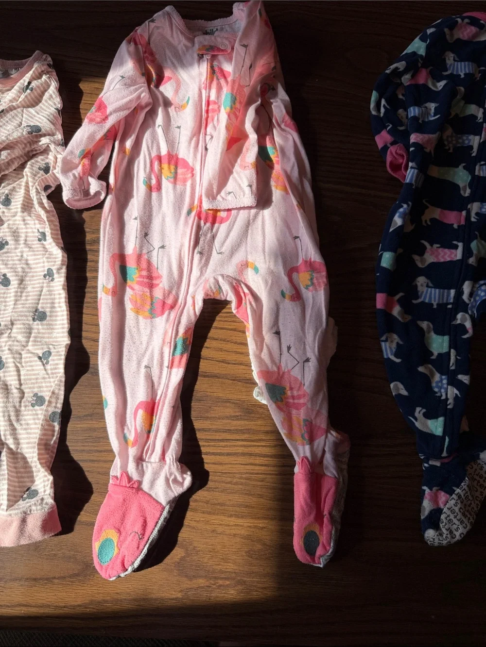 Pink Girls' baby 13m Pajama bundle